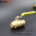 Gutentop PN16 Lever Handle Forged Welding Connect Brass Ball Valve For WOG